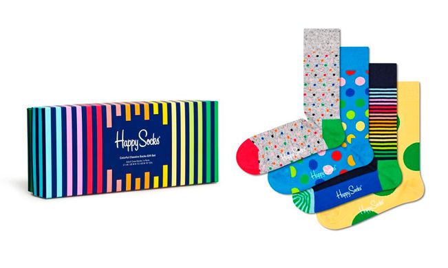 Набір шкарпеток Happy Socks Colorful Classics Socks