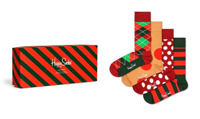 Набір новорічних шкарпеток Happy Socks Holiday Classics