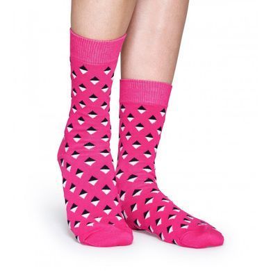 Шкарпетки Happy Socks Рожеві діаманти