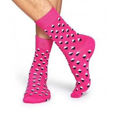 Шкарпетки Happy Socks Рожеві діаманти