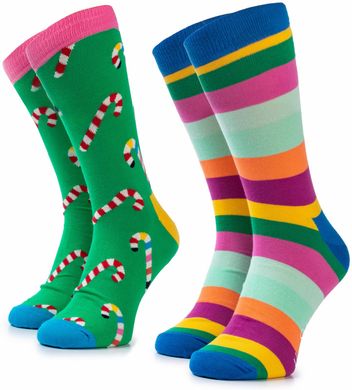 Бокс різдвяних шкарпеток Happy Socks Цукерка